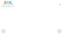 Tablet Screenshot of practicebicycletours.com